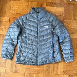 The North Face Charcoal Quilted Jacket